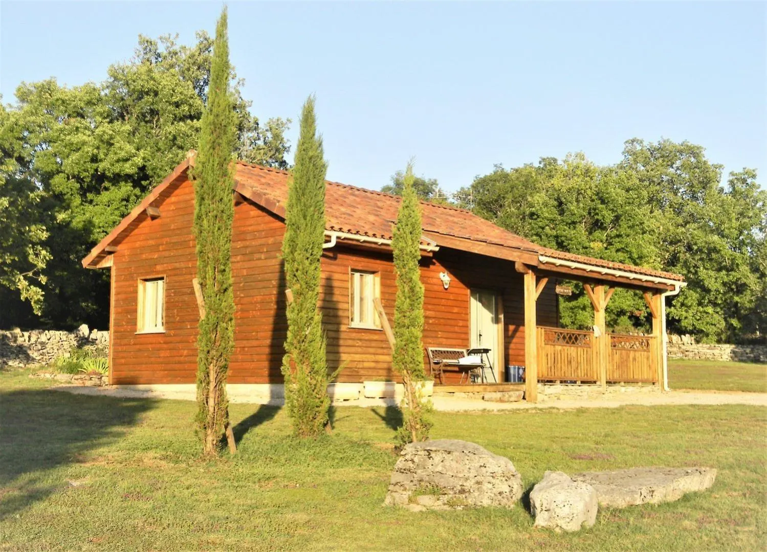 木屋 Mas D'Ambayrac Chambres D' Hotes Et Gites Promilhanes